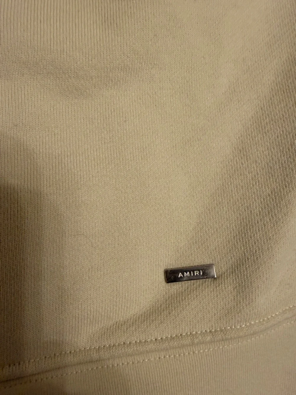 Amiri Cream Crewneck Sweatshirt with Amiri Motors Embroidery - Picture 6 of 15